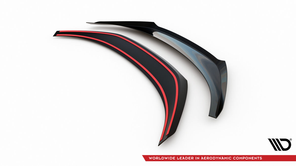 Heckspoiler Lippe passend für Subaru BRZ Mk2 schwarz Hochglanz