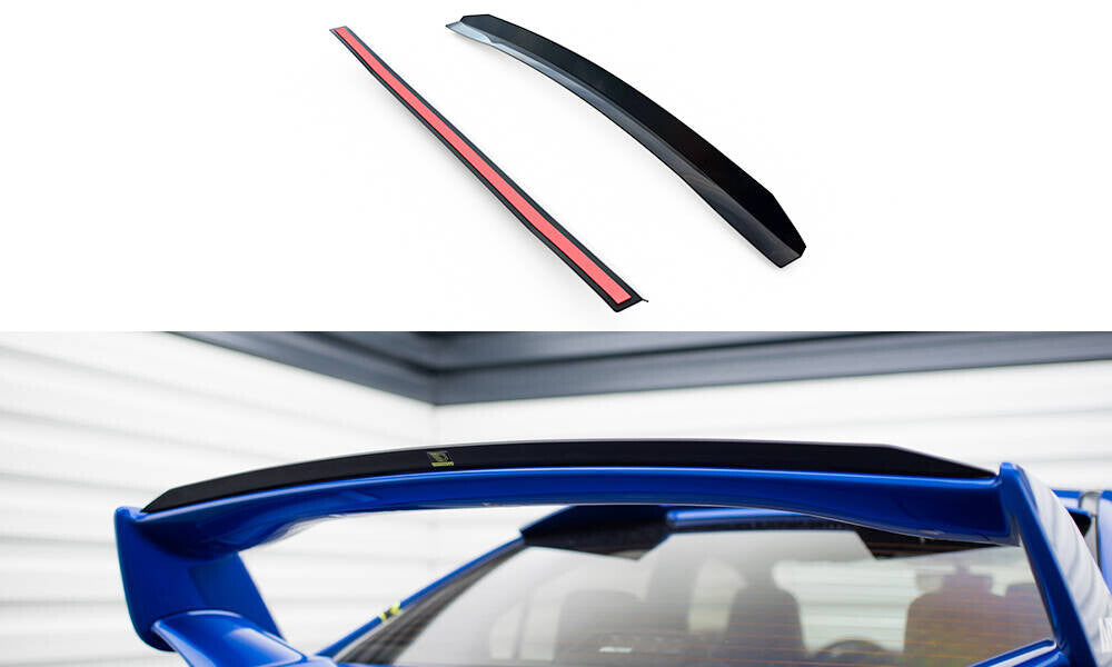 Heckspoiler Lippe passend für Subaru WRX STI schwarz Hochglanz
