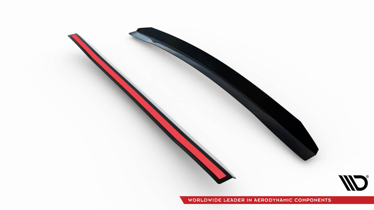 Heckspoiler Lippe passend für Subaru WRX STI schwarz Hochglanz