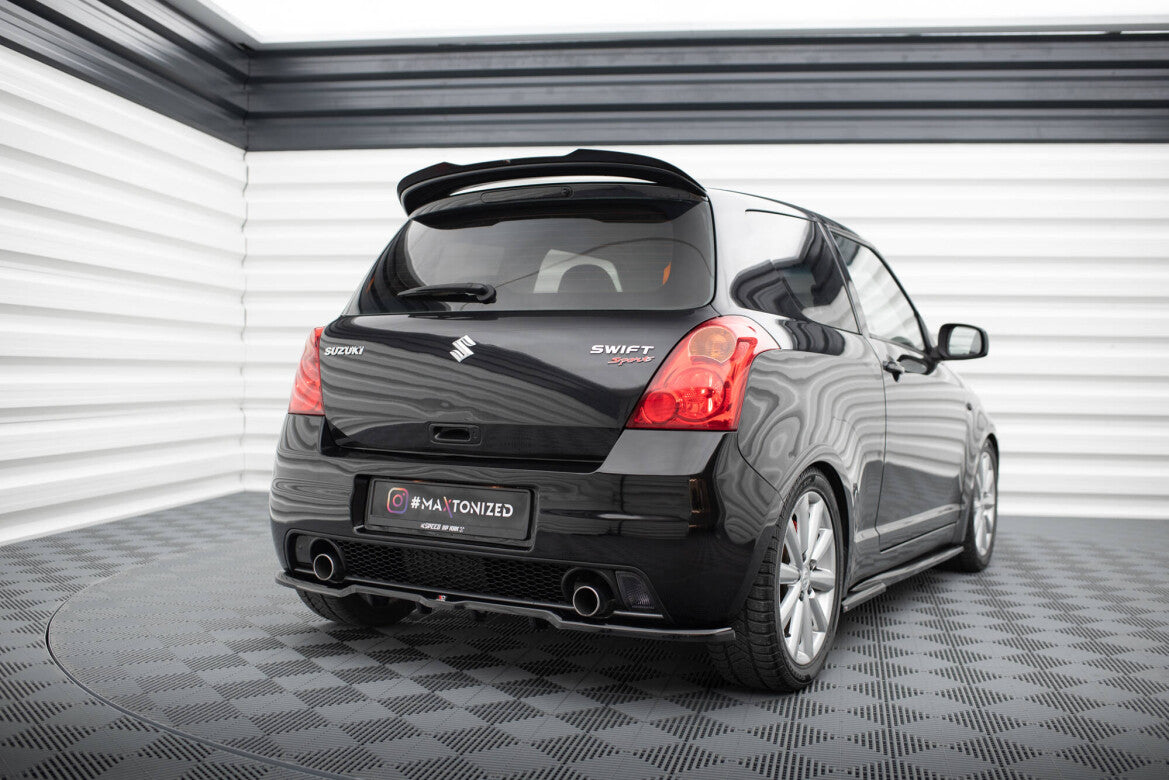 Heckspoiler Lippe passend für Suzuki Swift Sport Mk4 schwarz Hochglanz