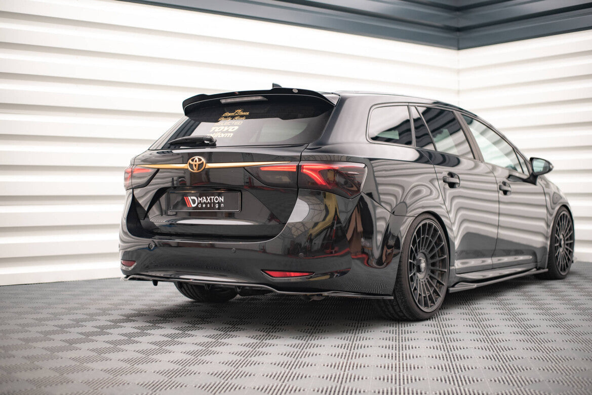 Heckspoiler Lippe passend für Toyota Avensis Mk3 FL Wagon schwarz Hochglanz