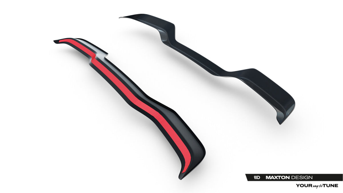 Heckspoiler Lippe passend für Toyota C-HR Mk2 schwarz Hochglanz