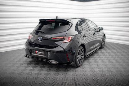 Heckspoiler Lippe passend für Toyota Corolla XII Hatchback schwarz Hochglanz