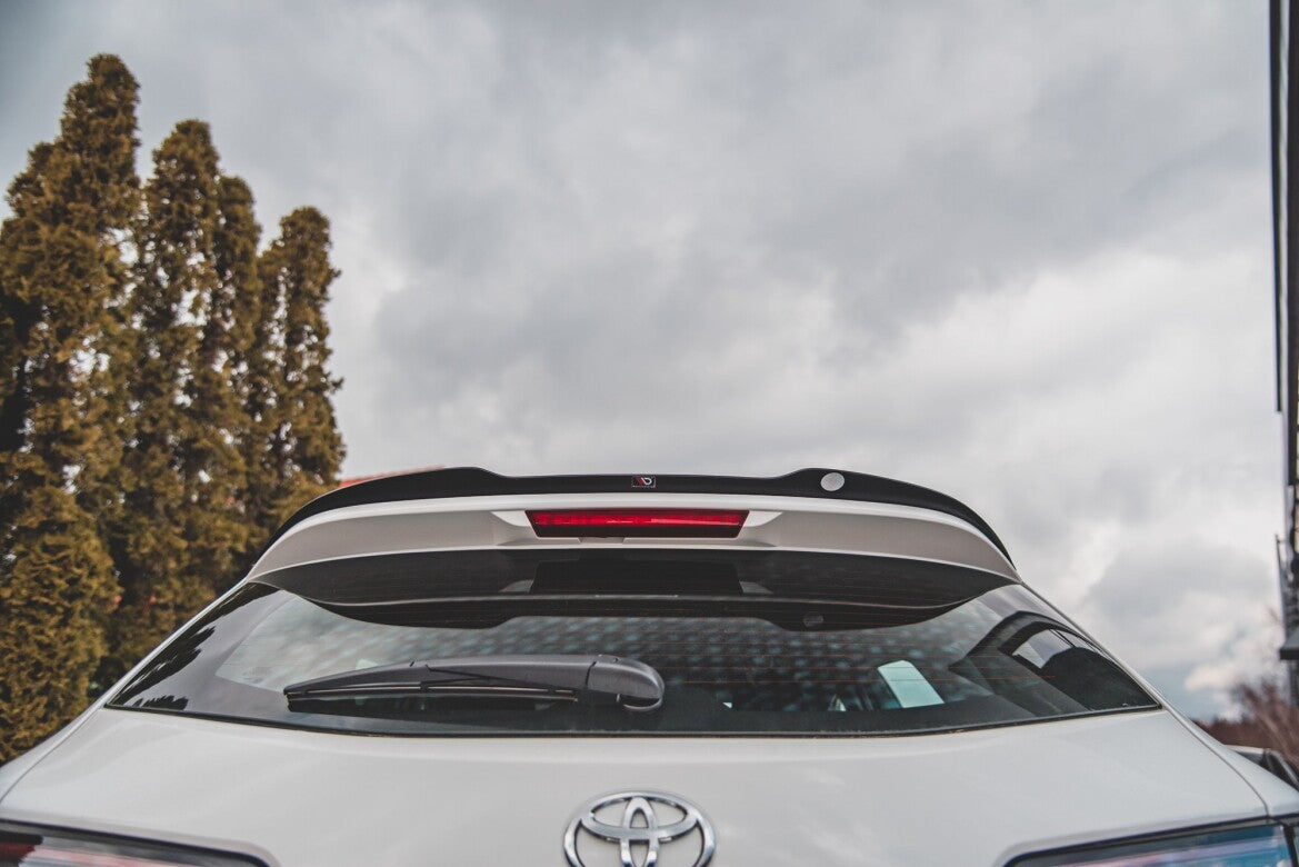 Heckspoiler Lippe passend für Toyota Corolla XII Touring Sports schwarz Hochglanz