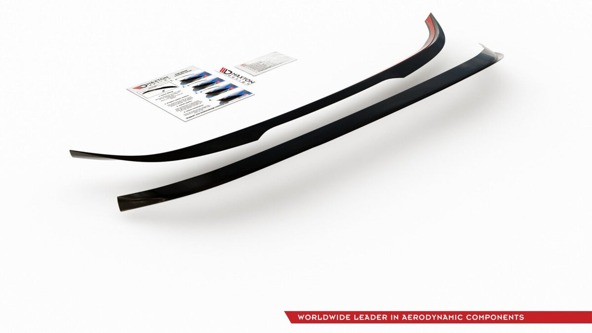 Heckspoiler Lippe passend für Toyota Corolla XII Touring Sports schwarz Hochglanz