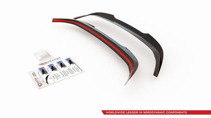 Heckspoiler Lippe passend für Toyota Corolla XII Touring Sports schwarz Hochglanz