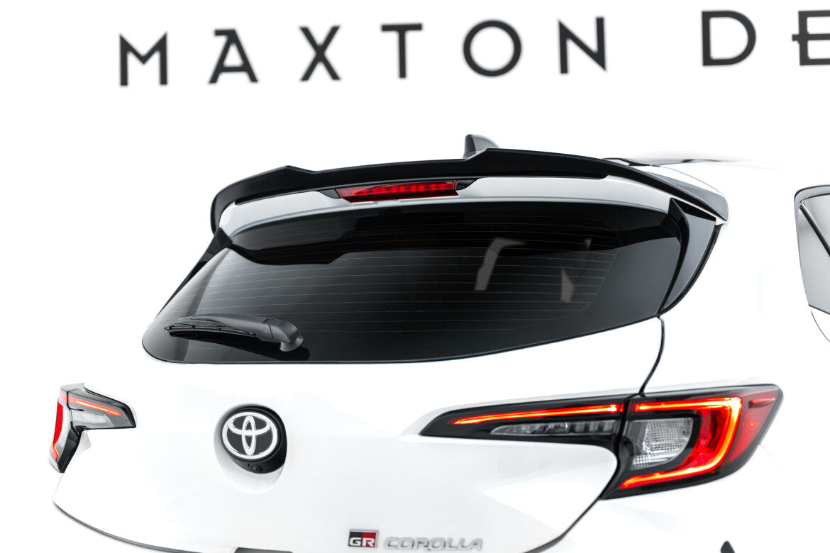 Heckspoiler Lippe passend für Toyota GR Corolla Mk12 schwarz Hochglanz