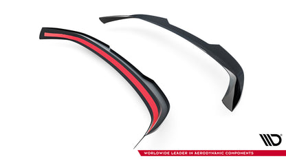 Heckspoiler Lippe passend für Toyota GR Corolla Mk12 schwarz Hochglanz