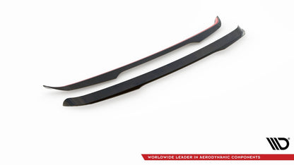 Heckspoiler Lippe passend für Toyota GR Yaris Mk4 FL schwarz Hochglanz