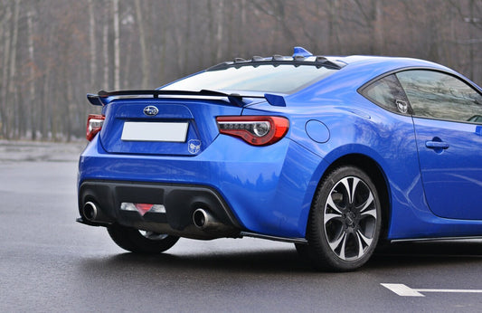 Heckspoiler Lippe passend für Toyota GT86 FL / Subaru BRZ Mk1 FL schwarz Hochglanz