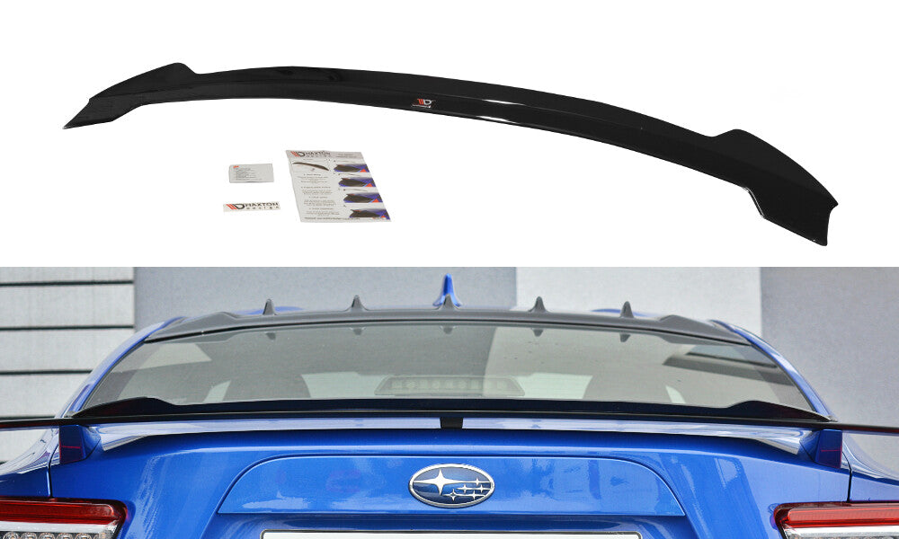 Heckspoiler Lippe passend für Toyota GT86 FL / Subaru BRZ Mk1 FL schwarz Hochglanz