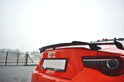 Heckspoiler Lippe passend für Toyota GT86 FL / Subaru BRZ Mk1 FL schwarz Hochglanz
