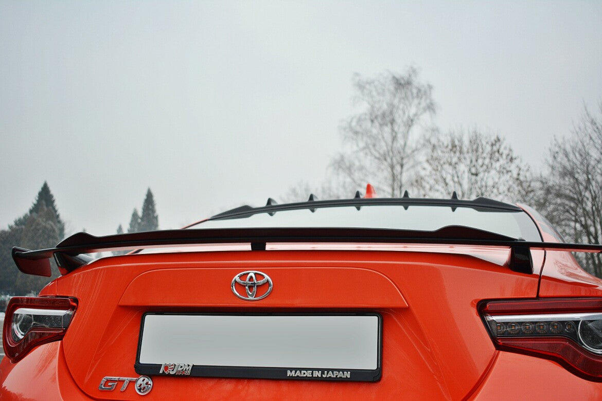 Heckspoiler Lippe passend für Toyota GT86 FL / Subaru BRZ Mk1 FL schwarz Hochglanz