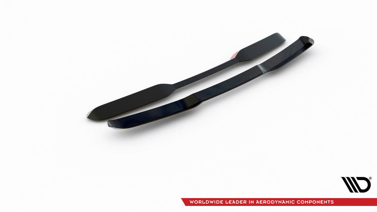 Heckspoiler Lippe passend für Toyota Highlander Mk4 schwarz Hochglanz