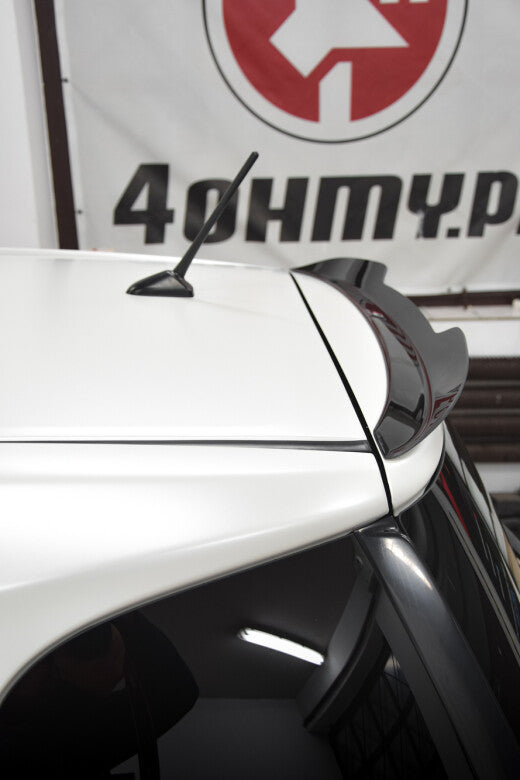 Heckspoiler Lippe passend für Toyota IQ schwarz Hochglanz