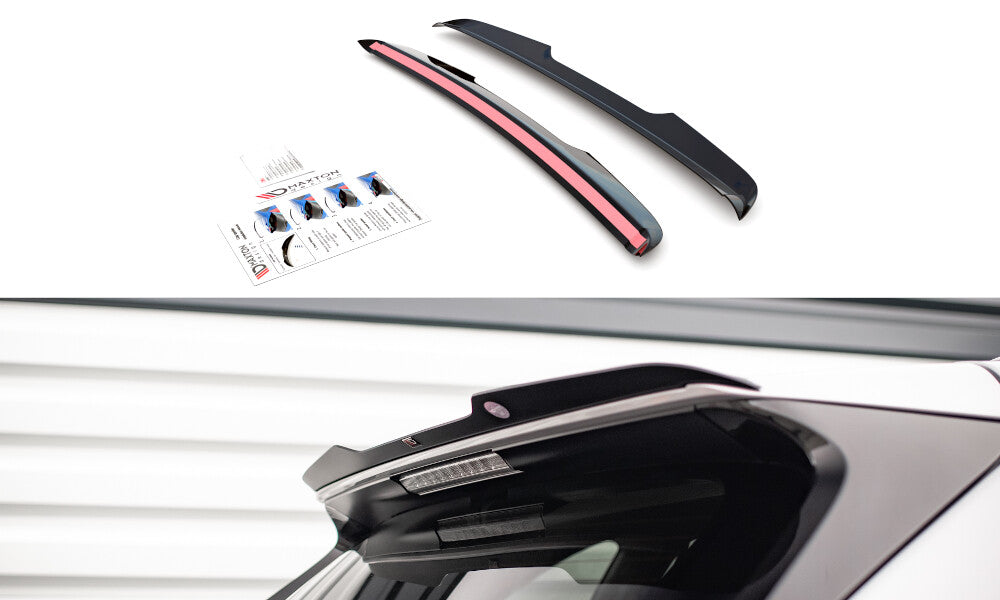 Heckspoiler Lippe passend für Toyota RAV4 Mk5 schwarz Hochglanz