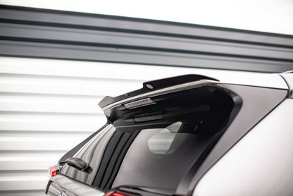 Heckspoiler Lippe passend für Toyota RAV4 Mk5 schwarz Hochglanz