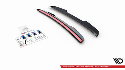 Heckspoiler Lippe passend für Toyota RAV4 Mk5 schwarz Hochglanz