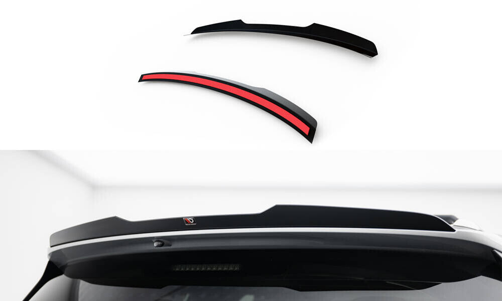 Heckspoiler Lippe passend für Toyota Sienna Mk4 schwarz Hochglanz