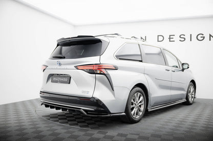 Heckspoiler Lippe passend für Toyota Sienna Mk4 schwarz Hochglanz