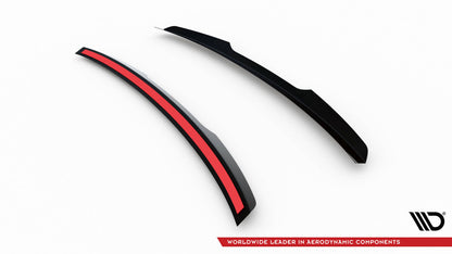 Heckspoiler Lippe passend für Toyota Sienna Mk4 schwarz Hochglanz