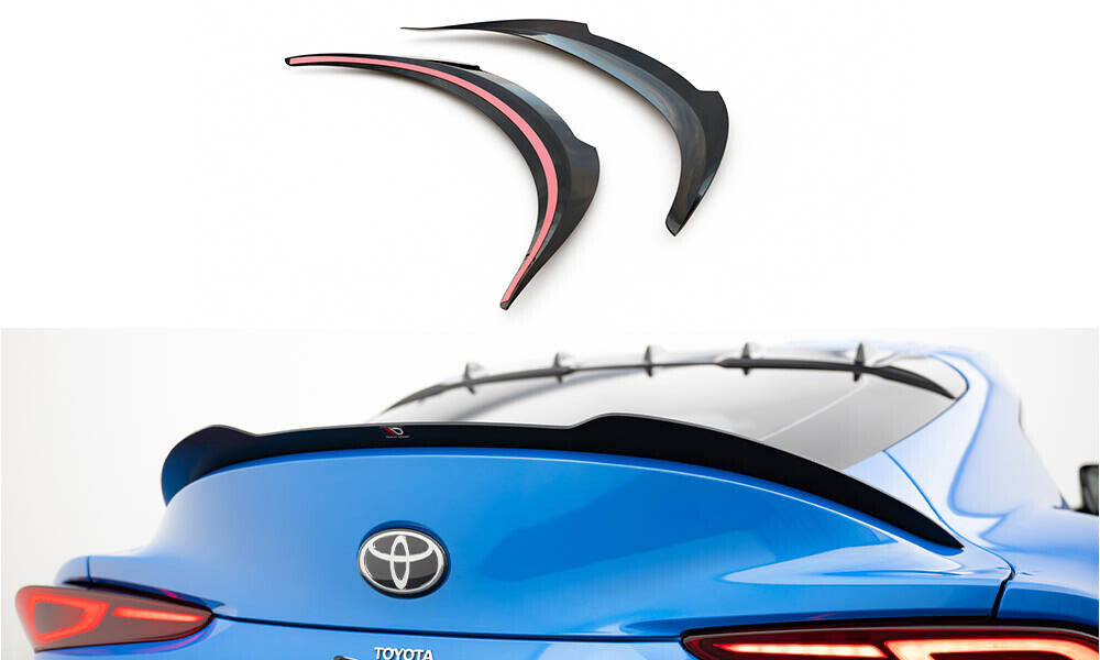 Heckspoiler Lippe passend für Toyota Supra Mk5 schwarz Hochglanz