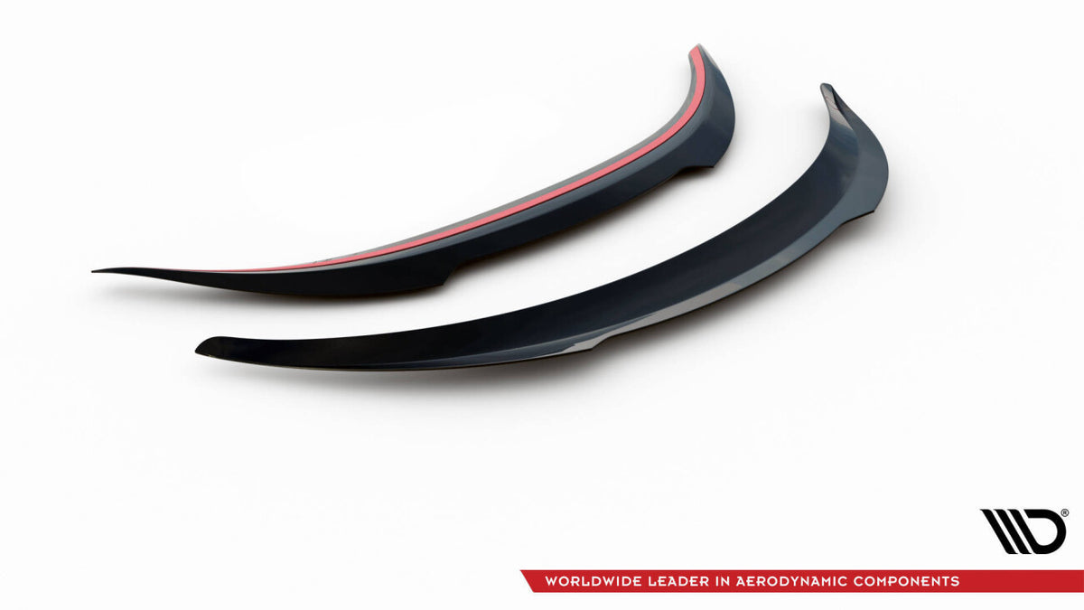 Heckspoiler Lippe passend für Toyota Supra Mk5 schwarz Hochglanz