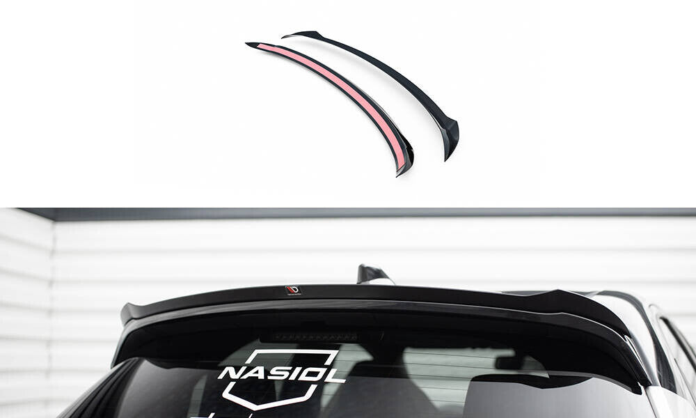 Heckspoiler Lippe passend für Toyota Yaris GR Sport Mk4 schwarz Hochglanz