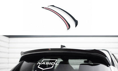 Heckspoiler Lippe passend für Toyota Yaris GR Sport Mk4 schwarz Hochglanz