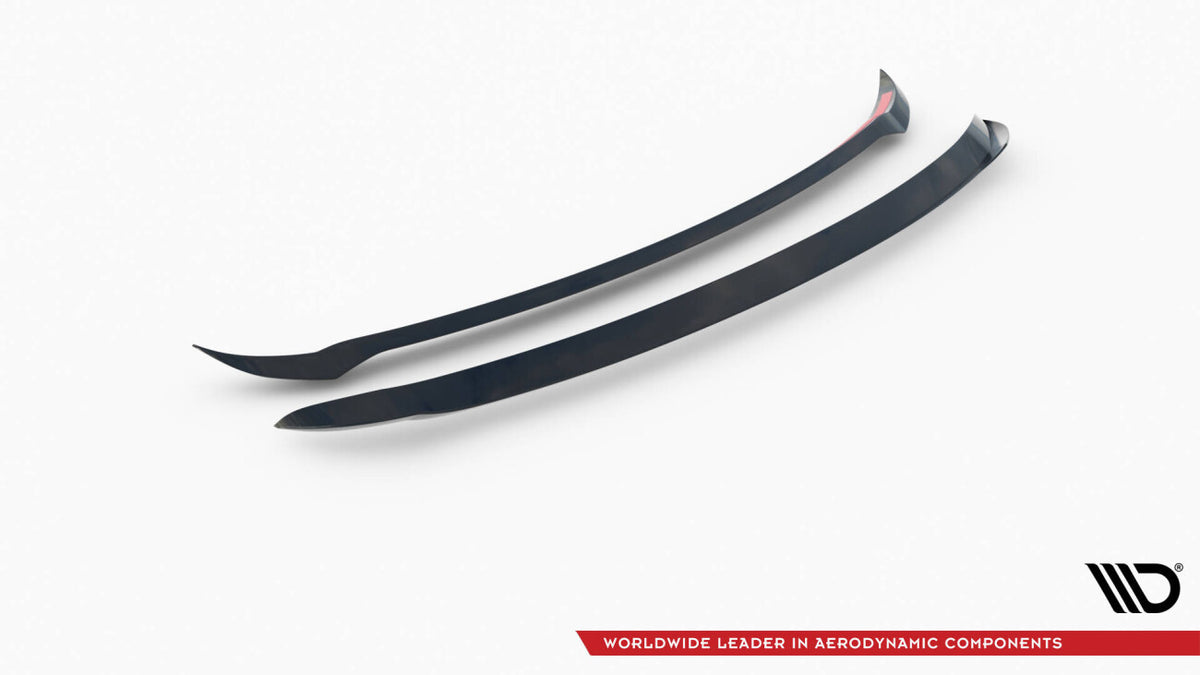 Heckspoiler Lippe passend für Toyota Yaris GR Sport Mk4 schwarz Hochglanz