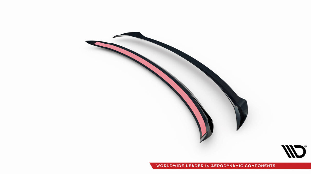 Heckspoiler Lippe passend für Toyota Yaris GR Sport Mk4 schwarz Hochglanz