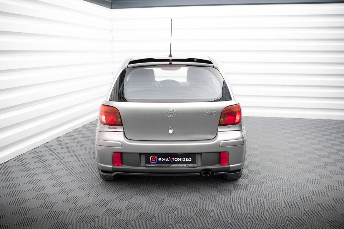 Heckspoiler Lippe passend für Toyota Yaris T-Sport Mk1 FL schwarz Hochglanz
