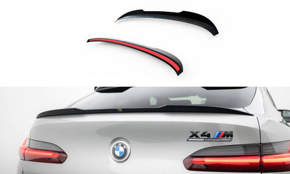 Heckspoiler Lippe passend für Unterer BMW X4 M-Paket G02 / X4 M F98 schwarz Hochglanz