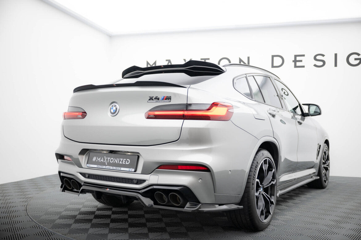 Heckspoiler Lippe passend für Unterer BMW X4 M-Paket G02 / X4 M F98 schwarz Hochglanz