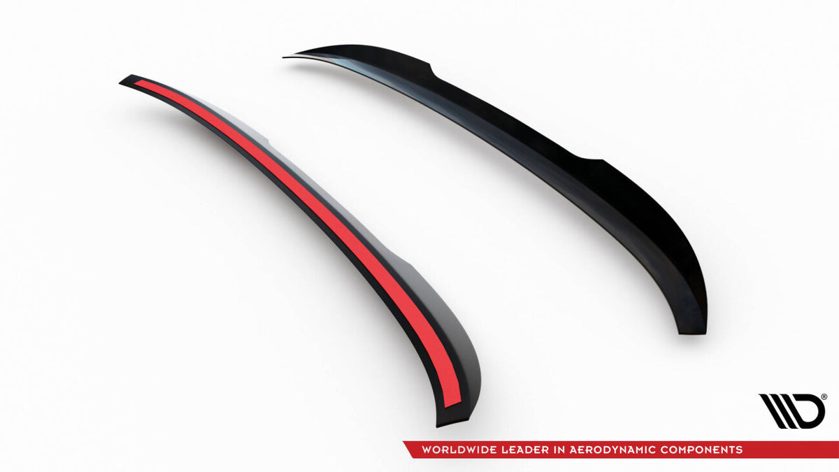 Heckspoiler Lippe passend für Unterer BMW X4 M-Paket G02 / X4 M F98 schwarz Hochglanz