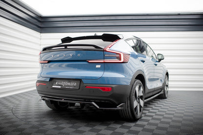 Heckspoiler Lippe passend für Volvo C40 Mk1 schwarz Hochglanz