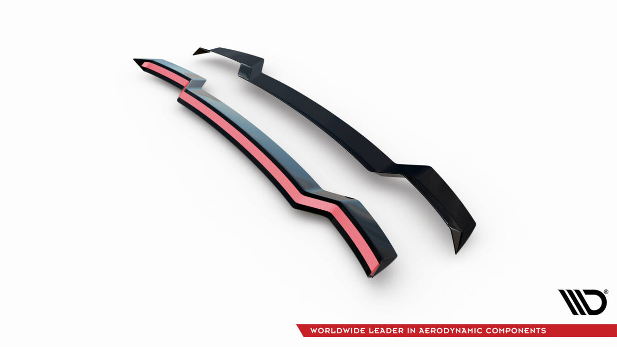 Heckspoiler Lippe passend für Volvo C40 Mk1 schwarz Hochglanz
