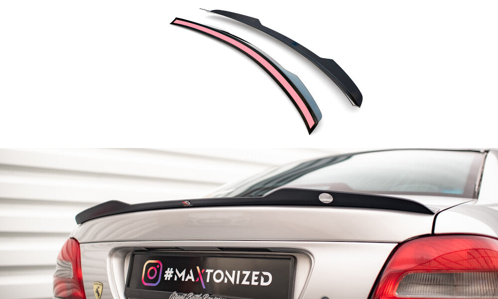 Heckspoiler Lippe passend für Volvo C70 Mk1 schwarz Hochglanz