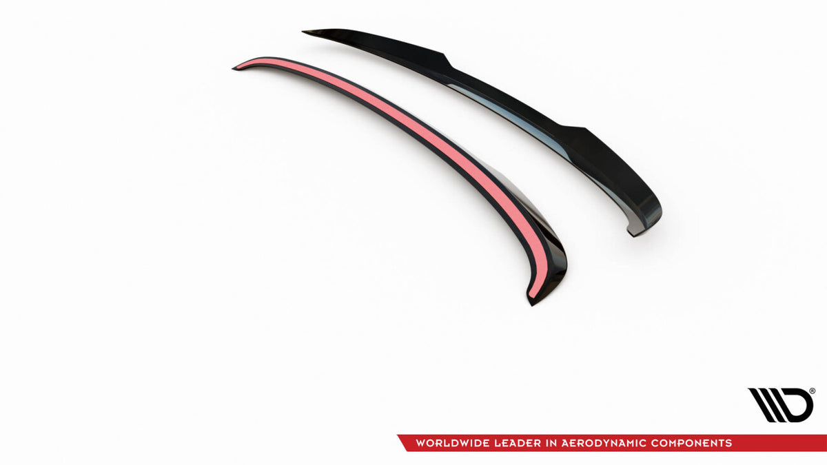 Heckspoiler Lippe passend für Volvo S60 R-Design Mk2 schwarz Hochglanz