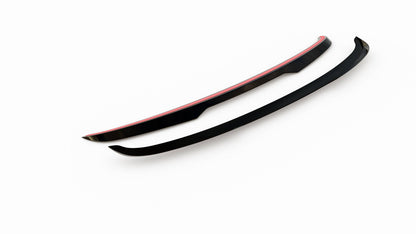 Heckspoiler Lippe passend für Volvo S60 R-Design Mk2 schwarz Hochglanz