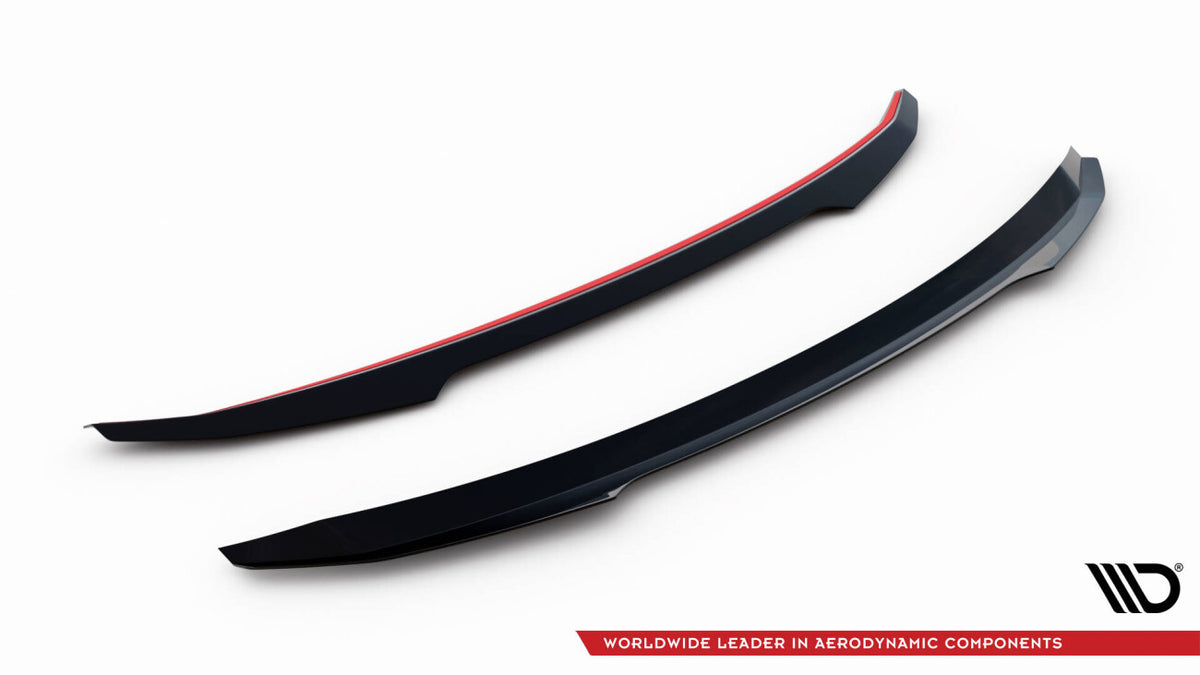 Heckspoiler Lippe passend für Volvo S60 R-Design Mk3 schwarz Hochglanz