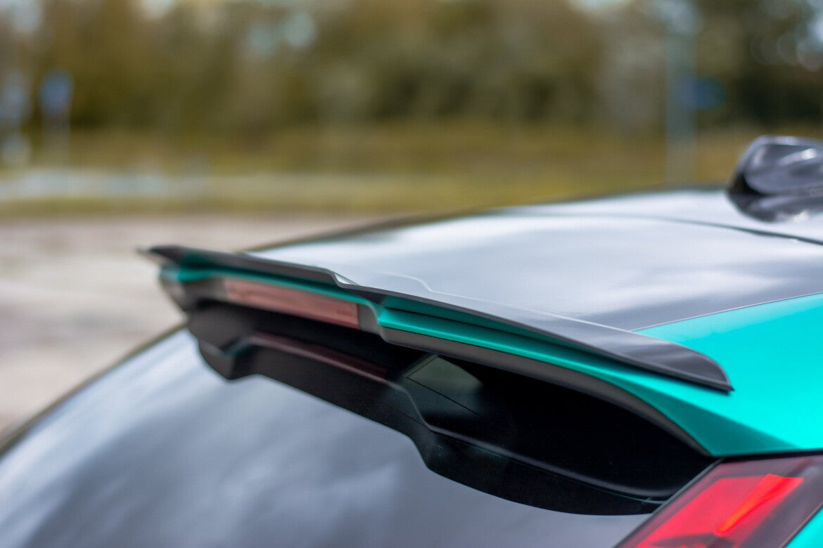 Heckspoiler Lippe passend für Volvo V40 schwarz Hochglanz