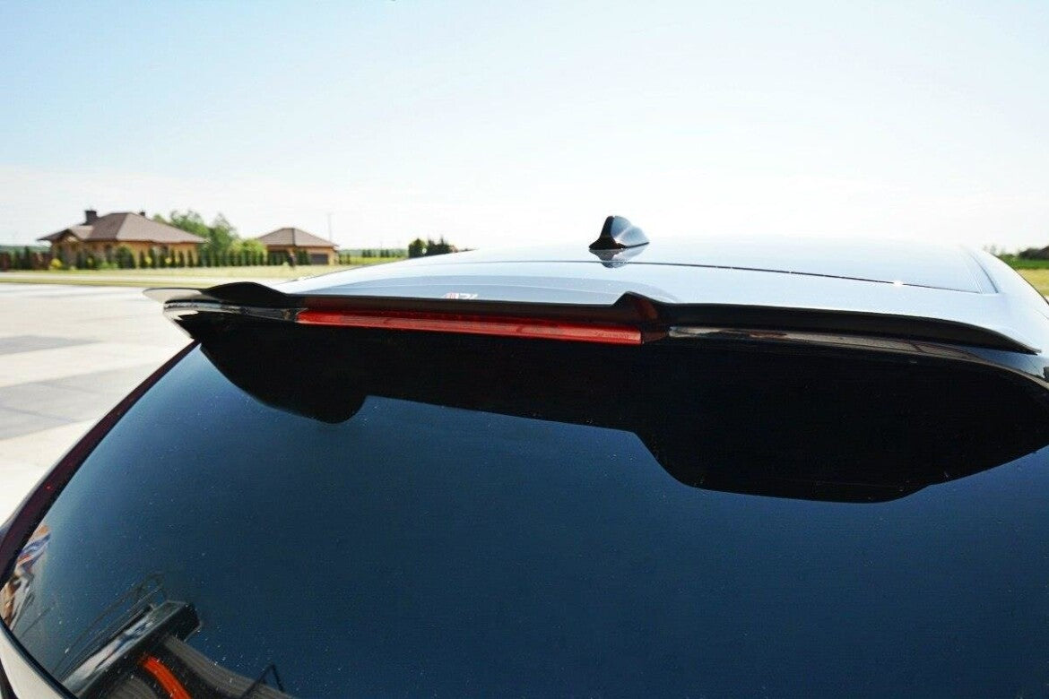 Heckspoiler Lippe passend für Volvo V60 Polestar FL schwarz Hochglanz