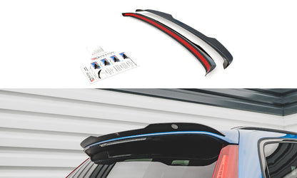 Heckspoiler Lippe passend für Volvo V60 R-Design Mk2 schwarz Hochglanz