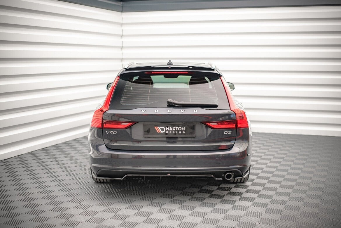 Heckspoiler Lippe passend für Volvo V90 Mk2 schwarz Hochglanz