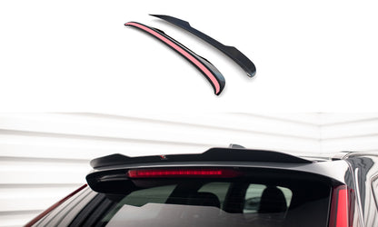 Heckspoiler Lippe passend für Volvo V90 R-Design Mk2 schwarz Hochglanz