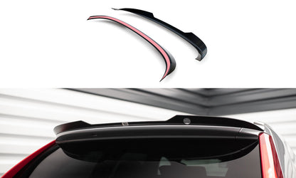 Heckspoiler Lippe passend für Volvo XC60 Mk1 FL schwarz Hochglanz