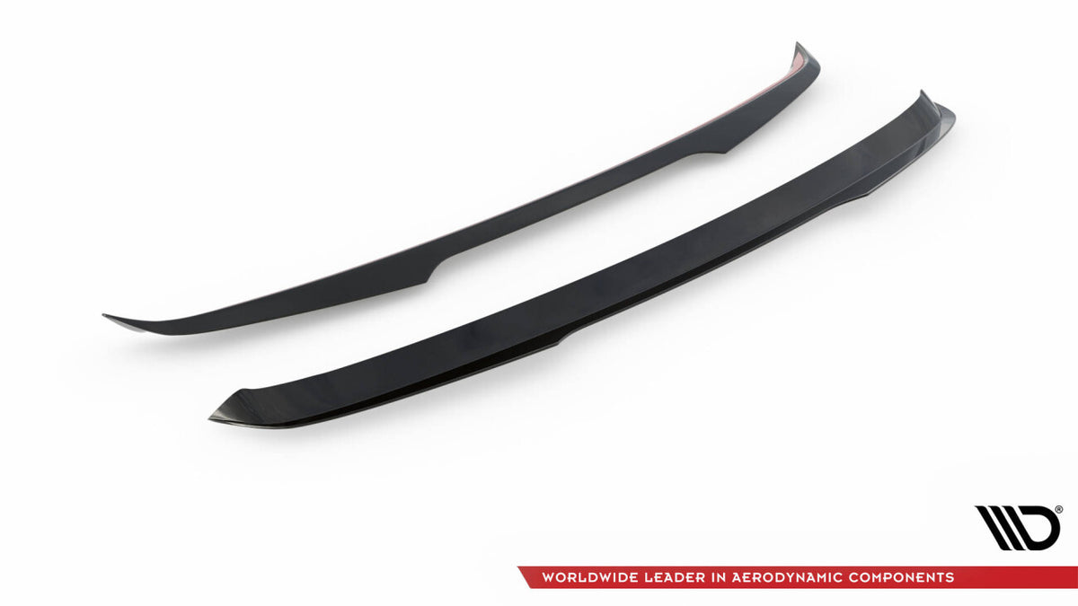 Heckspoiler Lippe passend für Volvo XC60 Mk2 R-Design schwarz Hochglanz