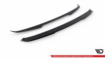 Heckspoiler Lippe passend für Volvo XC60 Mk2 R-Design schwarz Hochglanz