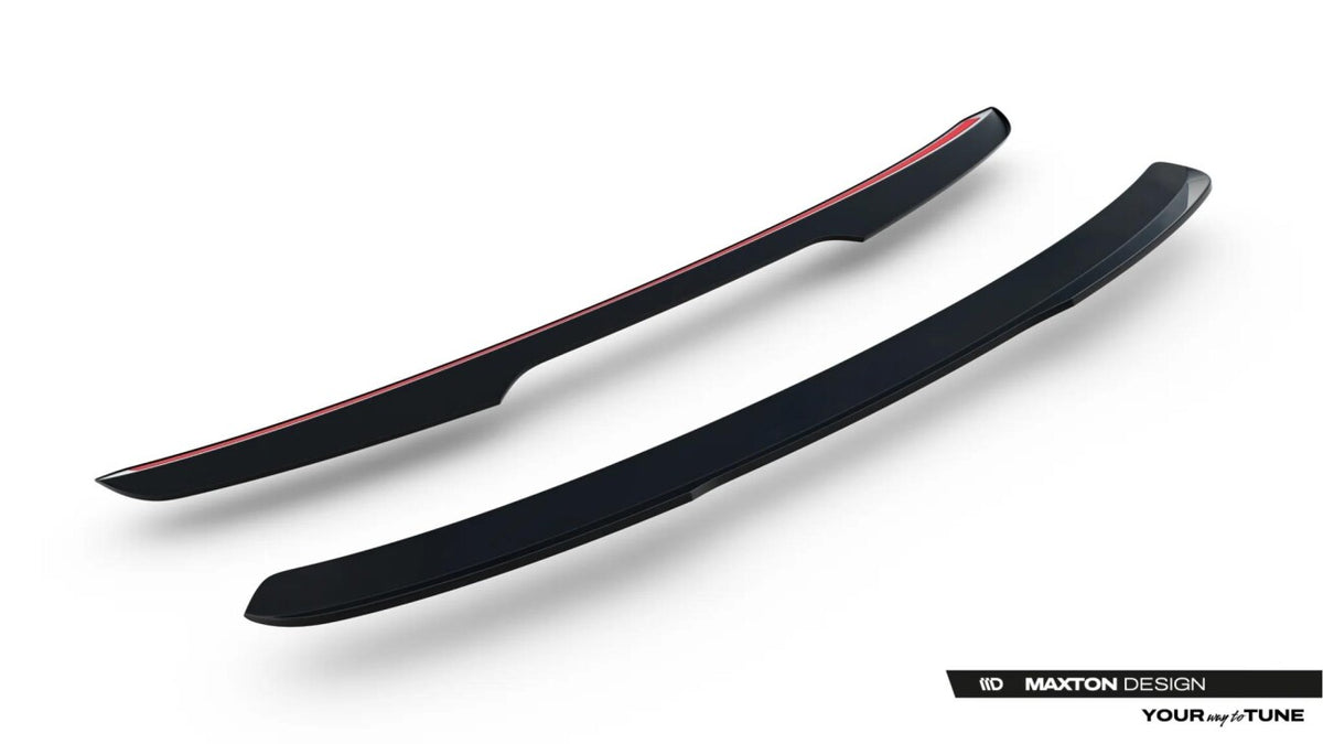 Heckspoiler Lippe passend für Volvo XC90 Mk2 Facelift 2 schwarz Hochglanz